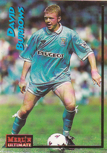 Davis Burrows Coventry City 1995/96 Merlin Ultimate #65